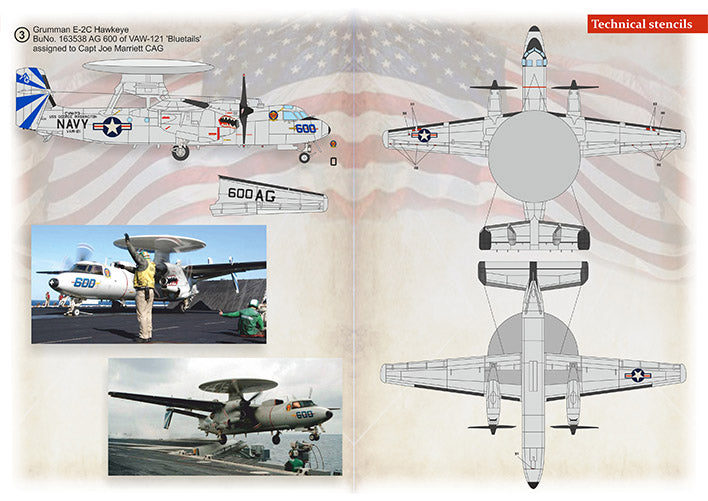 Print Scale PSL72433 1:72 Grumman E-2C Hawkeye Part-2 1