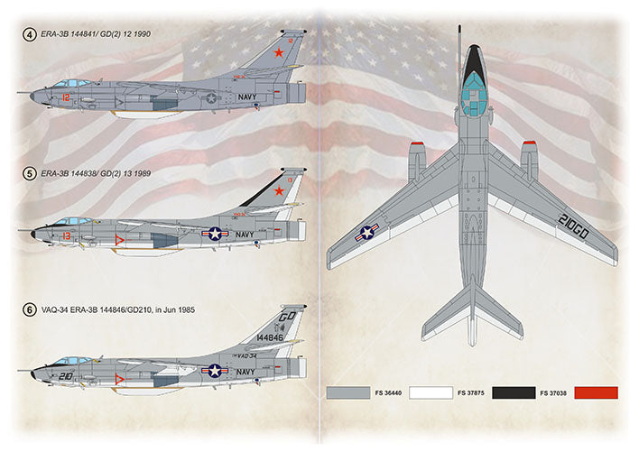 Print Scale PSL72438 1:72 Douglas ERA-3B Skywarrior Part 1 1