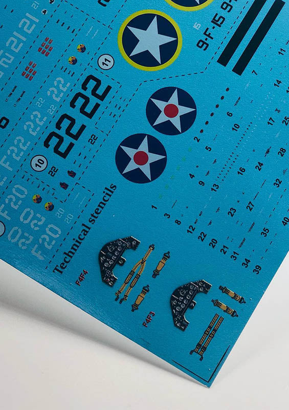 Print Scale PSL72441 1:72 Grumman F4F Wildcat Aces