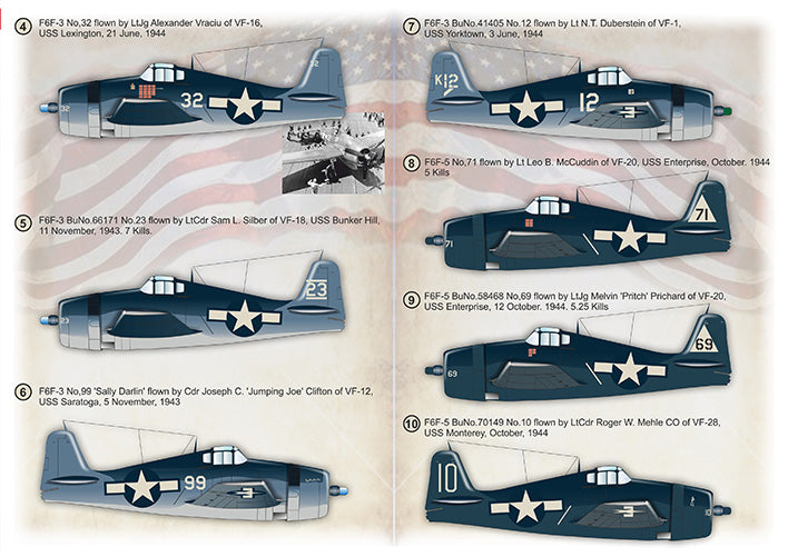 Print Scale PSL72452 1:72 Grumman F6F Hellcat 1