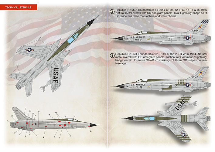 Print Scale PSL72462 1:72 Republic F-105 Thunderchief Part 3 1