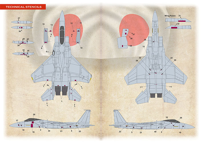 Print Scale PSL72466 1:72 Mitsubishi F-15J Eagle White Dragon 1