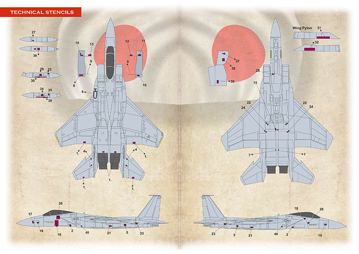 Print Scale PSL72470 1:72 F-15J Eagle JASDF 60th Anniversary Pt 2