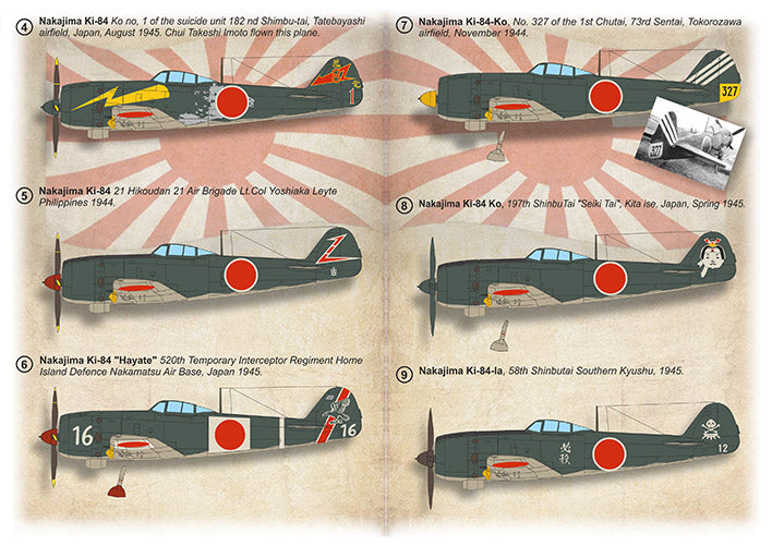 Print Scale PSL72483 1:72 Nakajima Ki-84 Hayate 1
