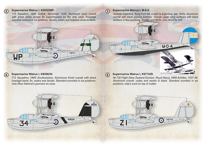 Print Scale PSL72484 1:72 Supermarine Walrus 1