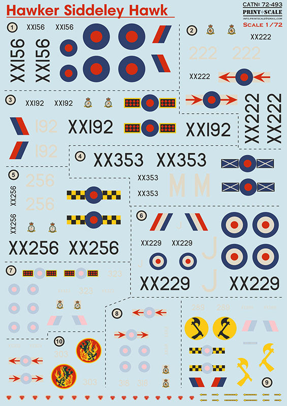 Print Scale PSL72493 1:72 BAe.1 Hawk 1