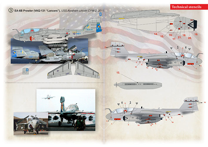 Print Scale PSL72512 1:72 Grumman EA-6 Prowler Part 4 1