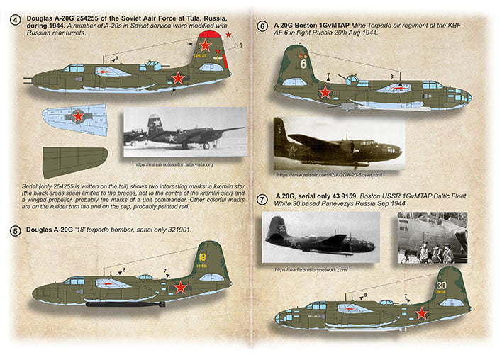 Print Scale PSL72513 1:72 Douglas A-20 Soviet Air Force 1