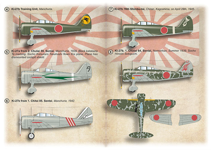 Print Scale PSL72521 1:72 Nakajima Ki-27 Nate 1