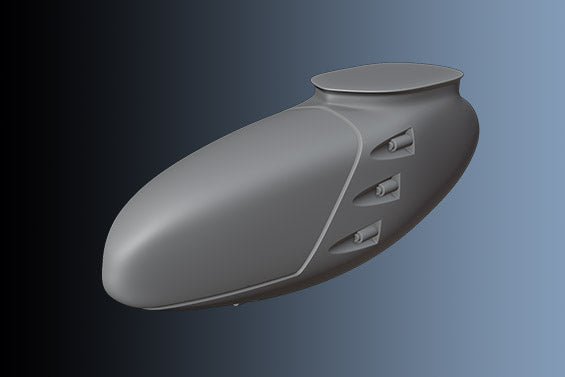 Print Scale PSR72023 1:72 North-American F-82 twin Mustang machine gun pod