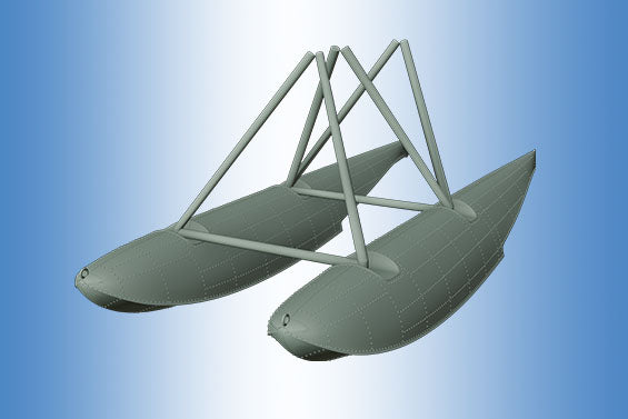 Print Scale PSR72002 1:72 DH-82b Tiger Moth Queen Bee Float Plane