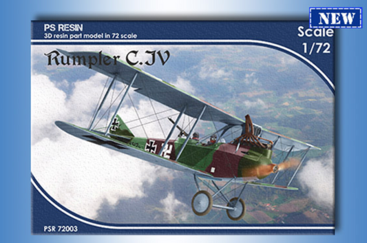 Print Scale PSR72003 Rumpler C.IV 1:72 Aircraft Decal Set