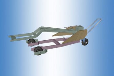Print Scale PSR72007 1:72 Bomb trolley with the lift