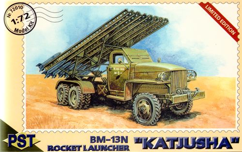 PST PST72010 1:72 Soviet BM-13N Rocket launcher