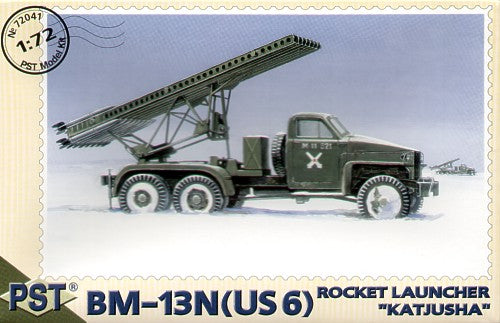 PST PST72041 1:72 Soviet BM-13N on US6 chassis