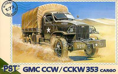 PST PST72044 1:72 GMC CCW/CCKW 353 cargo truck