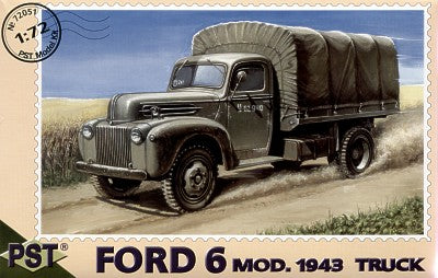 PST PST72051 1:72 Ford 6 mod.1943 cargo Truck