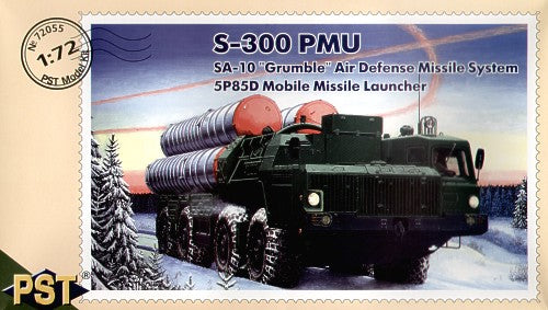 PST PST72055 1:72 5P85D Mobil Missile Launcher of SA-10 'Grumble'