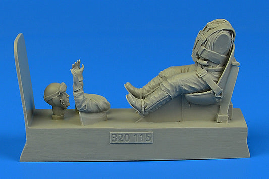 Aerobonus QAB320115 1:32 Luftwaffe Pilot for Bf-109 with Seat