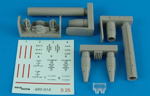 Aerobonus  QAB480018 1:48 S-25-L air-to-ground rocket