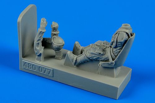 Aerobonus  QAB480077 1:48 Luftwaffe pilot with seat for Bf-109E