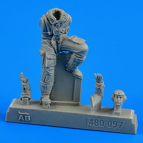 Aerobonus QAB480097 1:48 Luftwaffe Pilot WWII for late Bf-109
