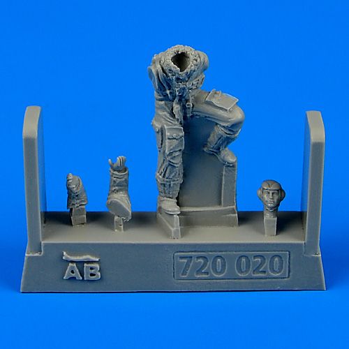 Aerobonus QAB720020 1:72 Luftwaffe Pilot WWII for late Bf-109