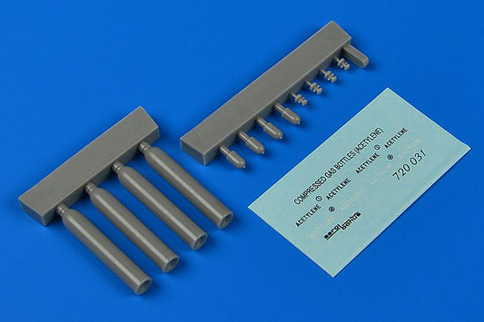 Aerobonus  QAB720031 1:72 Compressed gas bottles
