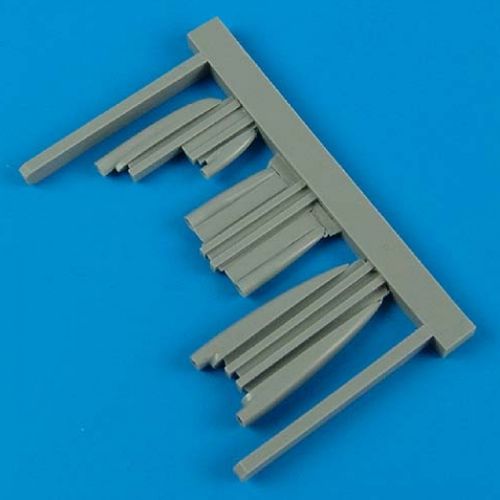 Quickboost  QB32123 1:32 Mikoyan MiG-21MF Fishbed J air scoops