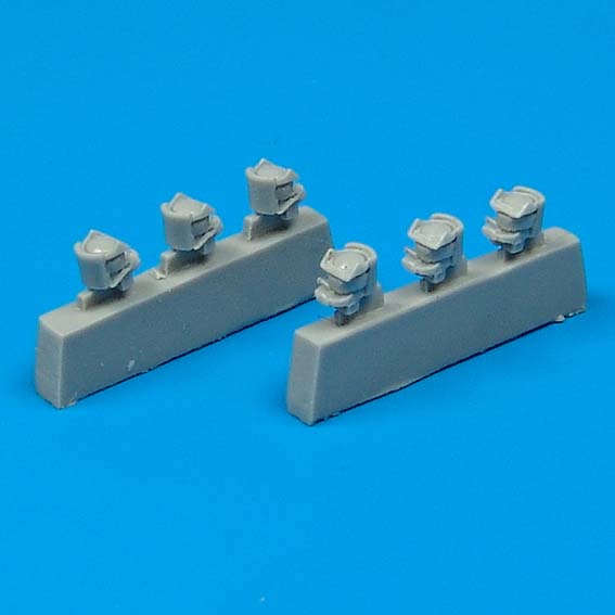 Quickboost QB48015 1:48 N-3A/B Gunsights (6pcs) for P-47/P-51/P-38