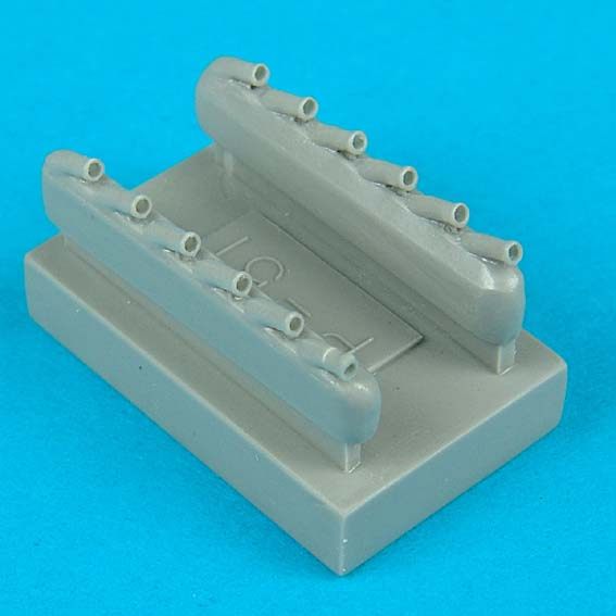 Quickboost  QB48054 1:48 North-American P-51D Mustang exhausts
