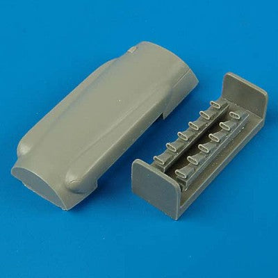 Quickboost  QB48229 1:48 Supermarine Spitfire Mk.XIV cowling and exhaust