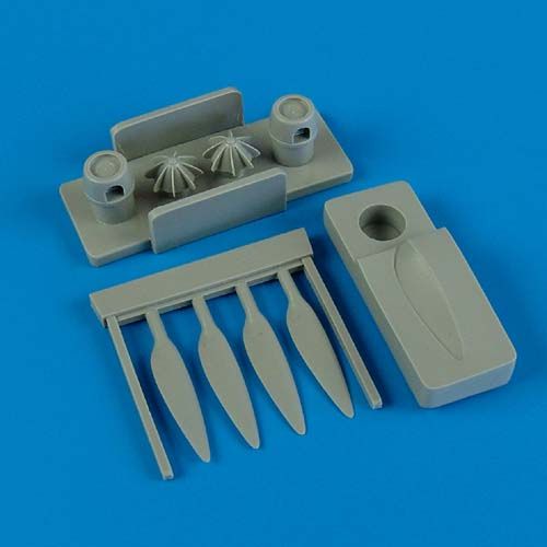 Quickboost  QB48393 1:48 Focke-Wulf Fw-189A-1/Fw-190A-2 propeller with tool