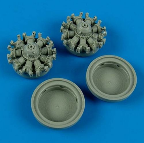 Quickboost  QB48512 1:48 Grumman S-2E/S-2F/S-2G Tracker engines