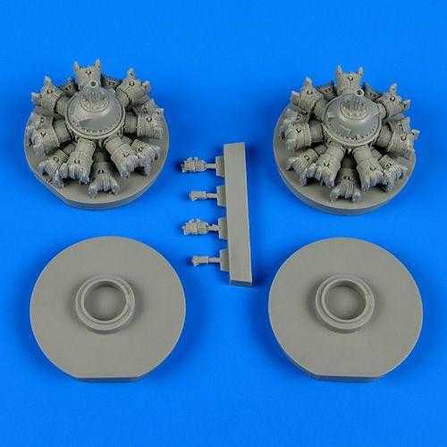 Quickboost  QB48554 1:48 North-American B-25 Mitchell engines
