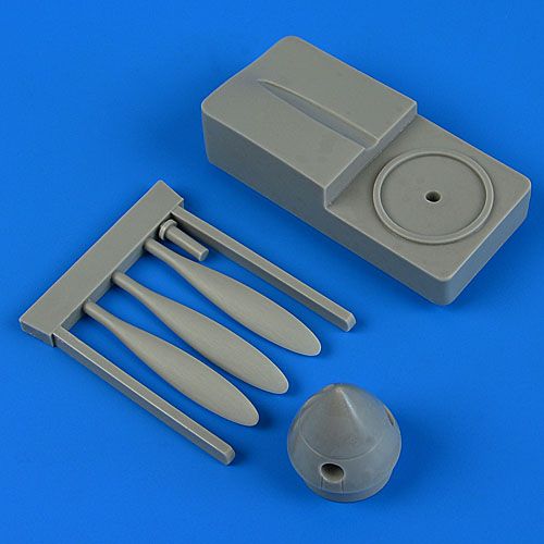 Quickboost  QB48717 1:48 Mikoyan MiG-3 propeller with tool