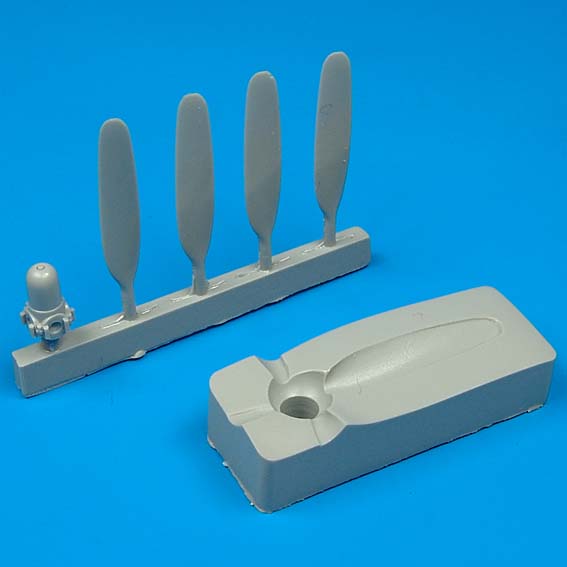 Quickboost QB72009 1:72 P-47D Hamilton Propeller with Tool