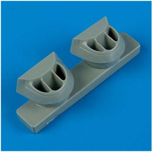 Quickboost  QB72198 1:72 Lockheed P-38J Lightning correct air intakes