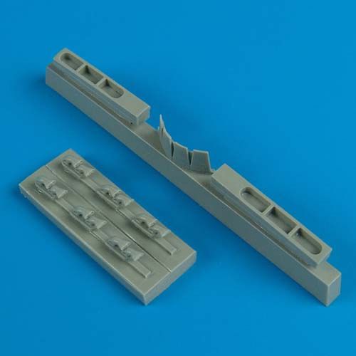 Quickboost QB72306 1:72 P-40M/N Warhawk Exhaust & Rad Flaps