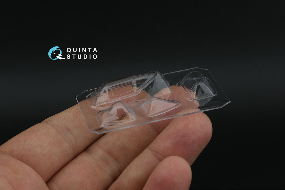 Quinta Studio QC72004 1:72 Mikoyan MiG-3 vacuumed clear canopy