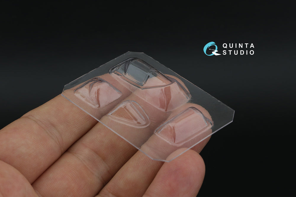 Quinta Studio QC72004 1:72 Mikoyan MiG-3 vacuumed clear canopy