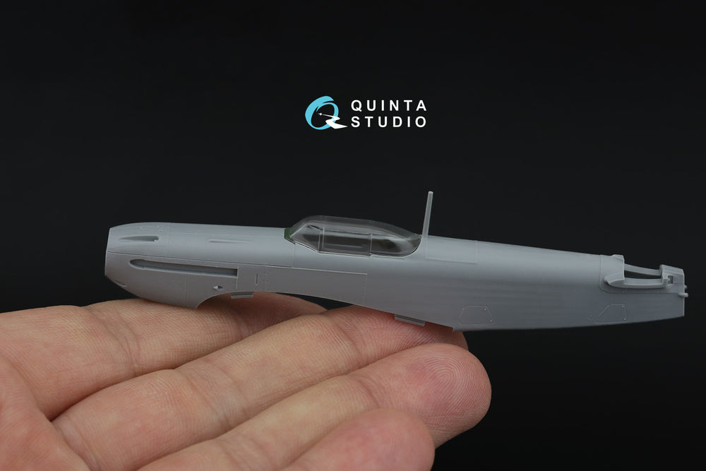 Quinta Studio QC72056 1:72 Yakovlev Yak-9 vacuumed clear canopy