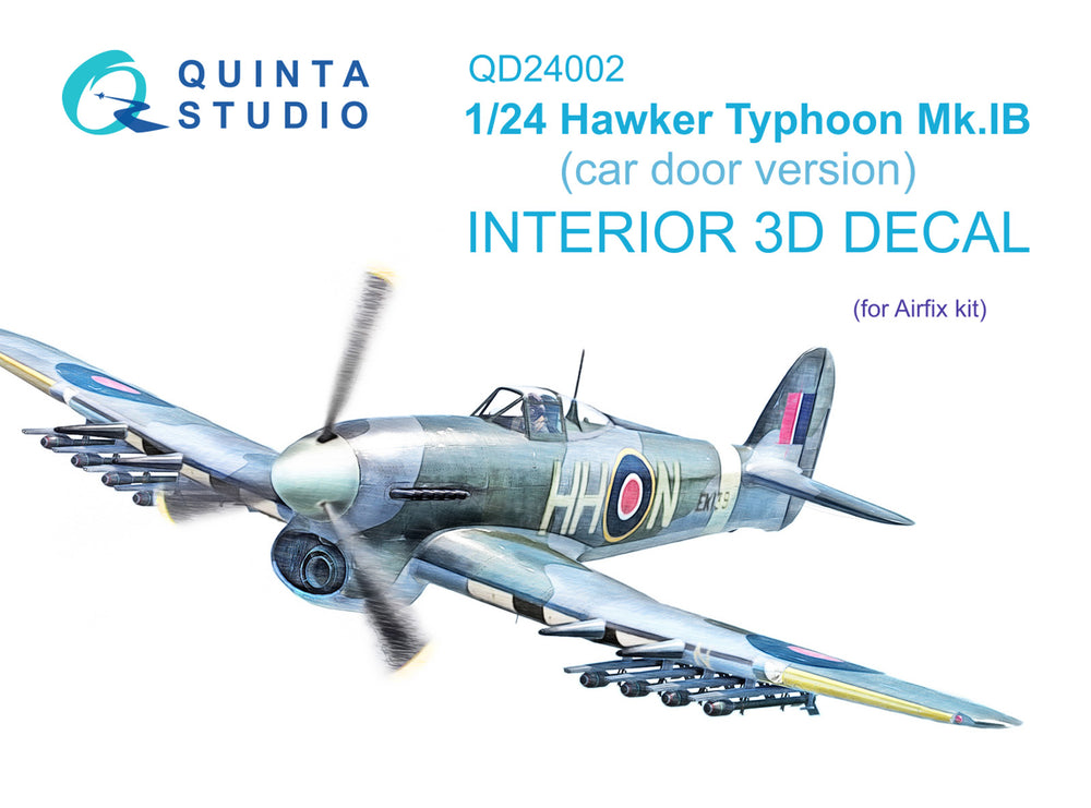 Quinta Studio QD24002 1:24 Hawker Typhoon Mk.IB