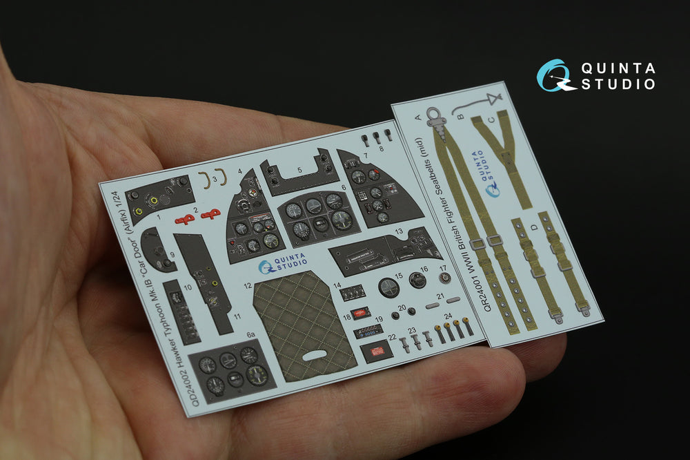 Quinta Studio QD24002 1:24 Hawker Typhoon Mk.IB