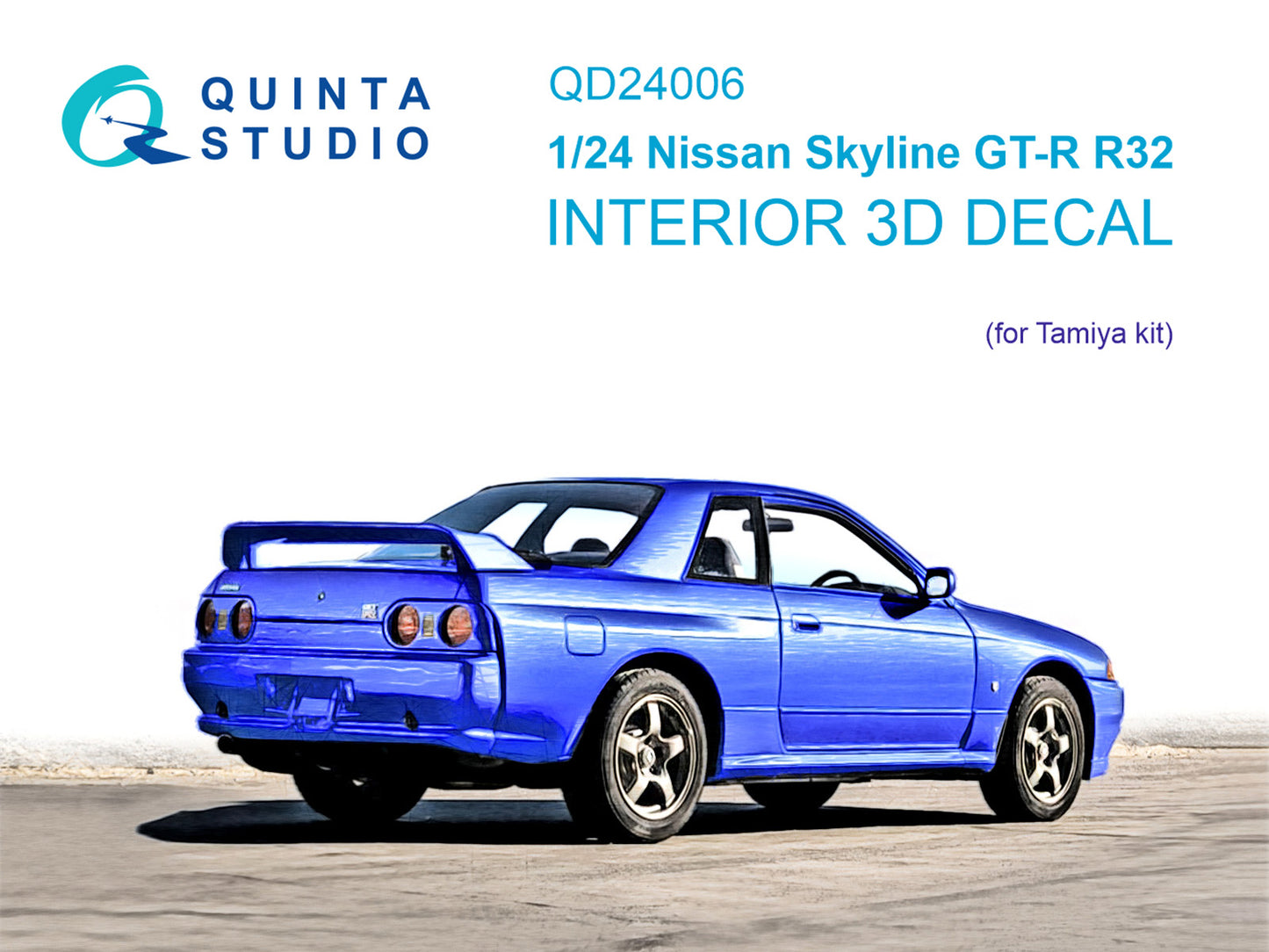Quinta Studio QD24006 1:24 Nissan Skyline GT-R R32 3D Interior Decal