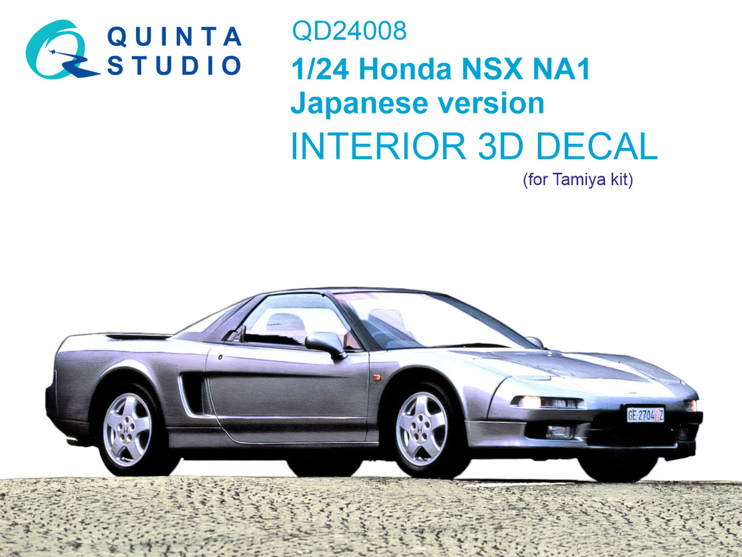 Quinta Studio QD24008 1:24 Honda NSX NA1 Japan 3D Interior Decal