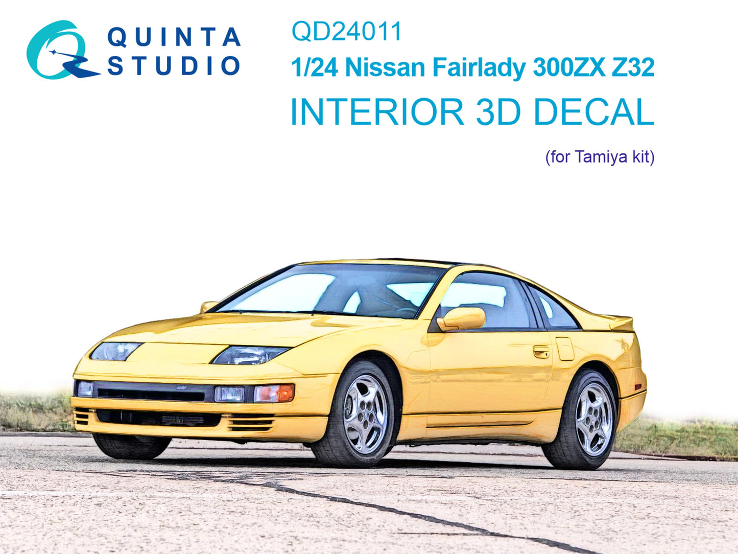 Quinta Studio QD24011 1:24 Nissan Fairlady 300ZX Z32 3D Interior Decal