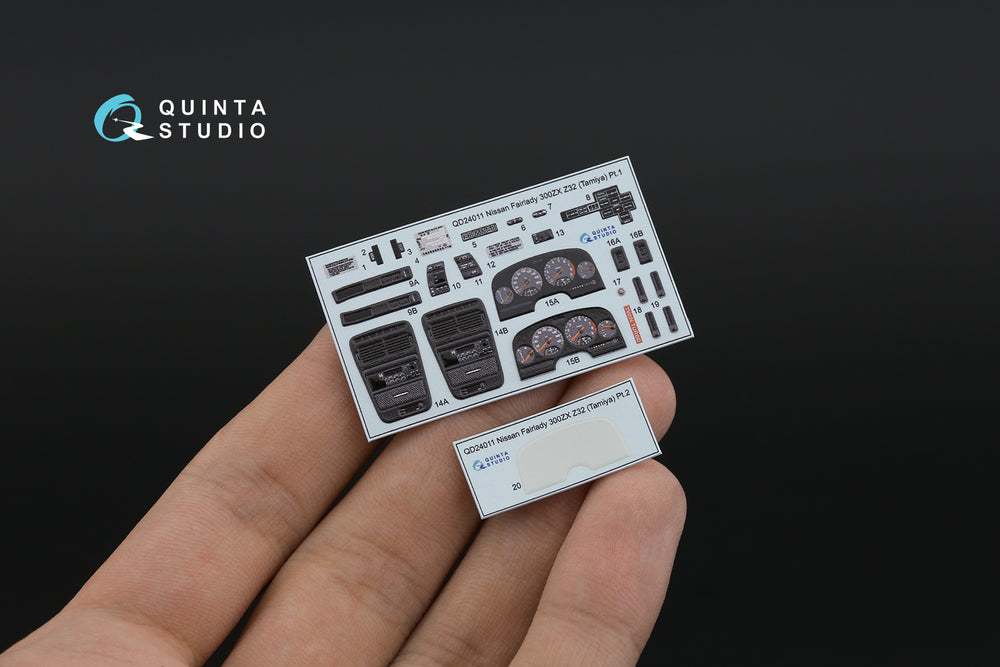 Quinta Studio QD24011 1:24 Nissan Fairlady 300ZX Z32 3D Interior Decal