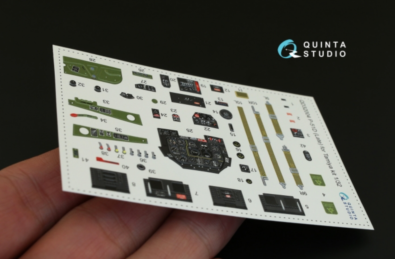 Quinta Studio QD32004 1:32 North-American P-51D Mustang