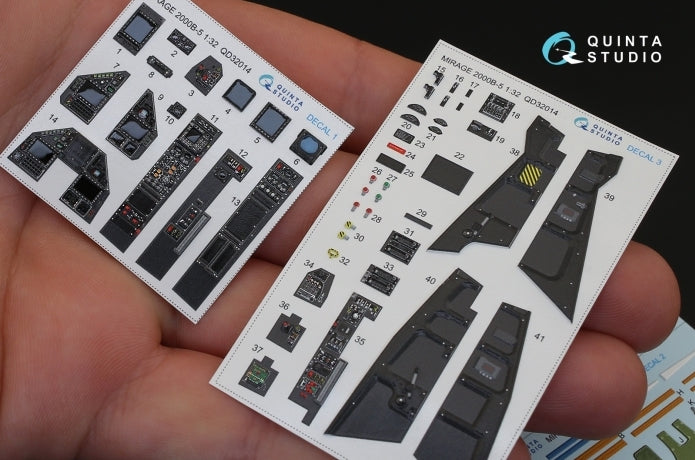 Quinta Studio QD32014 1:32 Dassault_Mirage 2000B-5